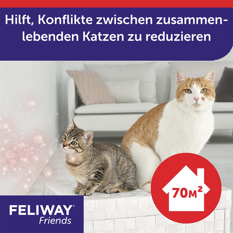 Feliway Friends 30-Tage Nachfüllflakon 48ml