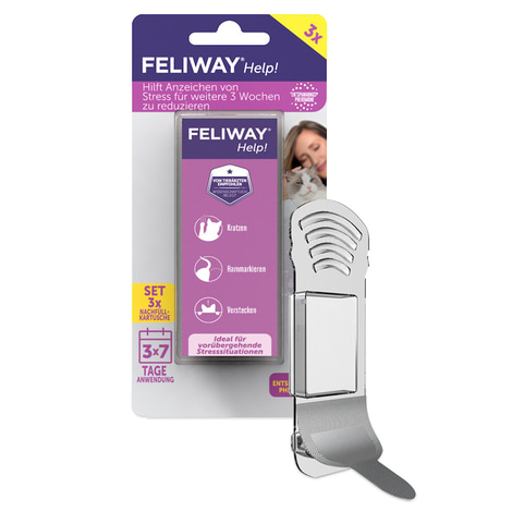 FELIWAY Help! Nachfüllset, mit 3 Pheromonkartuschen