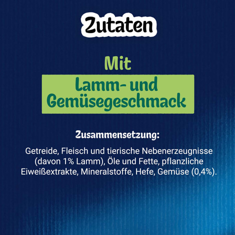 FELIX Crispies Katzensnack Lamm- und Gemüsegeschmack