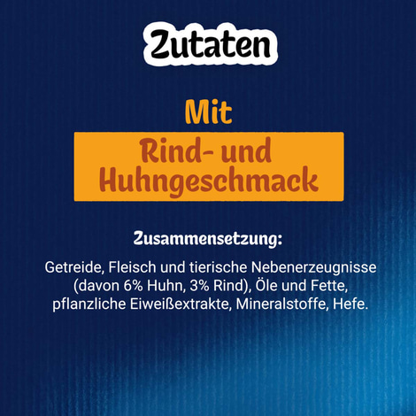 FELIX Crispies Katzensnack Rind- und Huhngeschmack