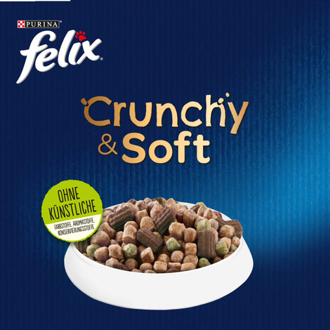 FELIX Crunchy & Soft Lamm & Truthahn