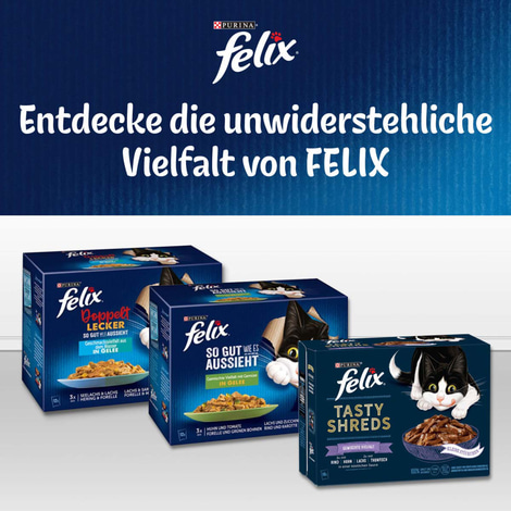 FELIX Sensations Saucen Geschmacksvielfalt aus dem Wasser 12x85g