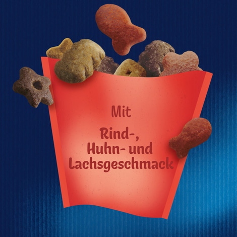 FELIX KnabberMix Grillspaß Katzensnack bunter Mix