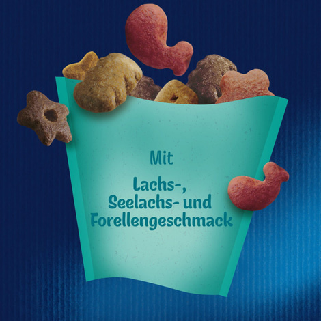 FELIX KnabberMix Strandspaß Katzensnack bunter Mix