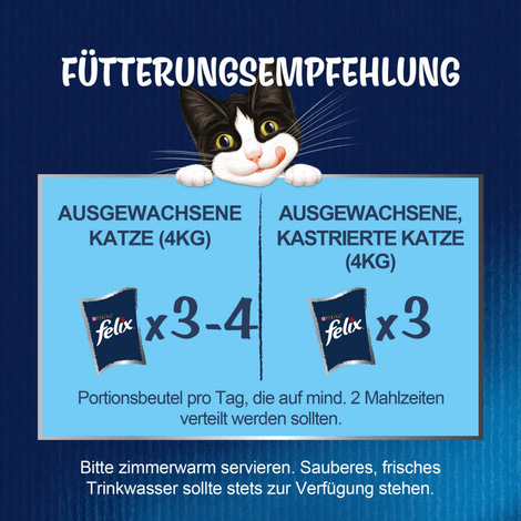 FELIX Sensations Saucen Geschmacksvielfalt aus dem Wasser 12x85g