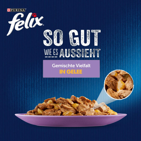 FELIX So gut wie es aussieht Mix in Gelee 120x85g