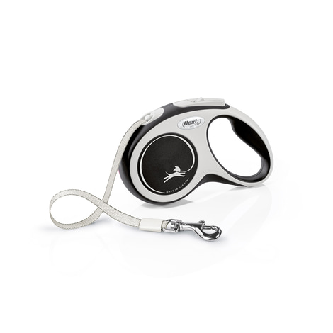 flexi New Comfort Gurtleine schwarz