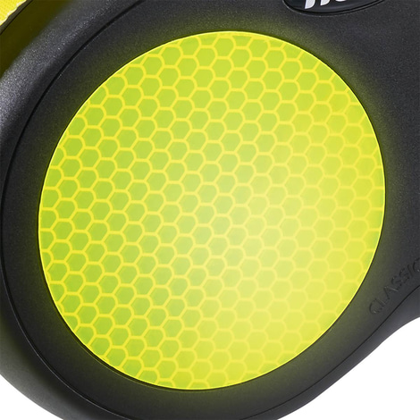 flexi New NEON Gurtleine 5m schwarz