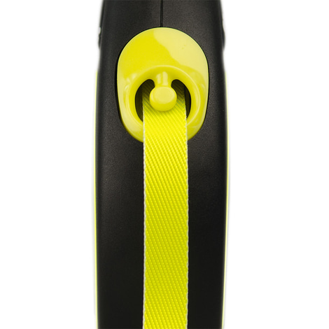flexi New NEON Gurtleine 5m schwarz