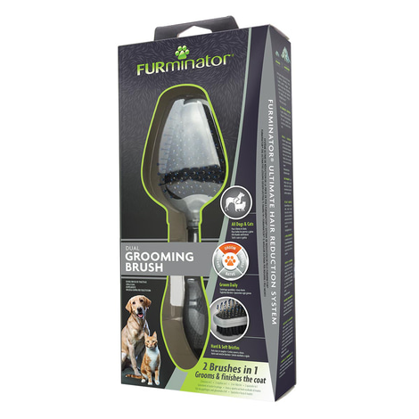 FURminator Doppelbürste für Hund und Katze
