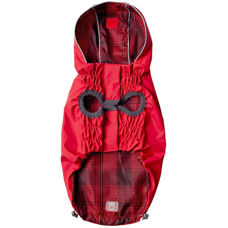 GF Pet Elastofit Regenmantel rot