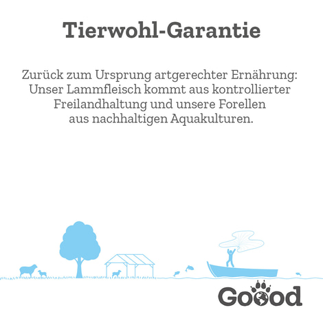 Goood Mini Junior Freilandlamm & nachhaltige Forelle