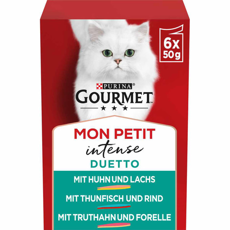 GOURMET Mon Petit Duetto Sorten-Mix mit Fisch