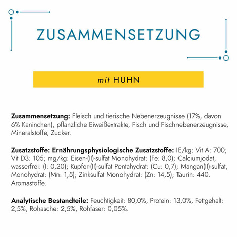 GOURMET Perle Erlesene Streifen in Sauce mit Huhn