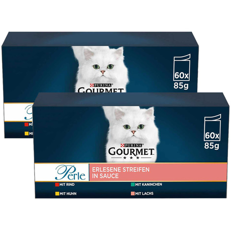GOURMET Perle Erlesene Streifen in Sauce Mixpaket