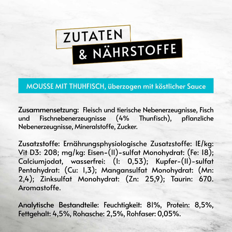 GOURMET Revelations Mousse Lachs & Thunfisch 48x57g