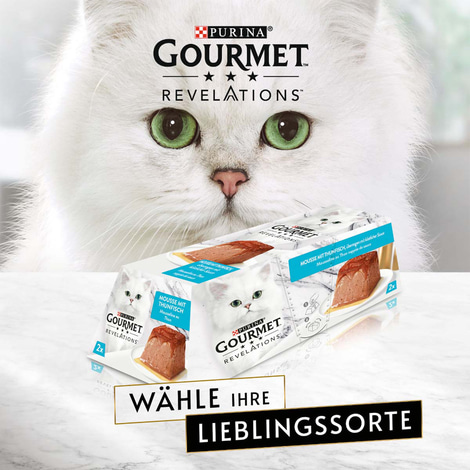 GOURMET Revelations Mousse in Sauce mit Thunfisch