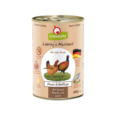 GranataPet Liebling's Mahlzeit Fasan und Geflügel