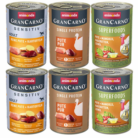 animonda GranCarno Monoprotein Mix Adult Pute