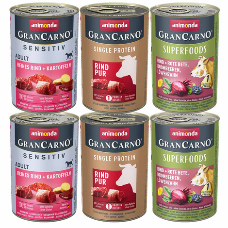 animonda GranCarno Monoprotein Mix Adult Rind