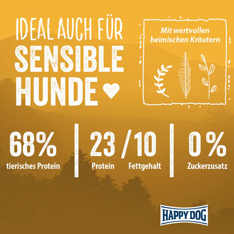 Happy Dog NaturCroq Geflügel pur & Reis