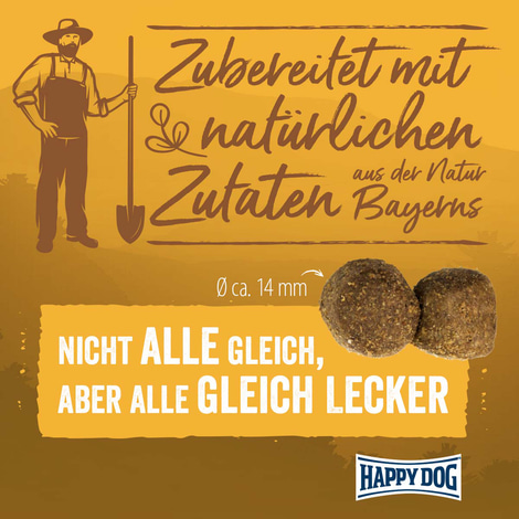 Happy Dog NaturCroq Geflügel pur & Reis