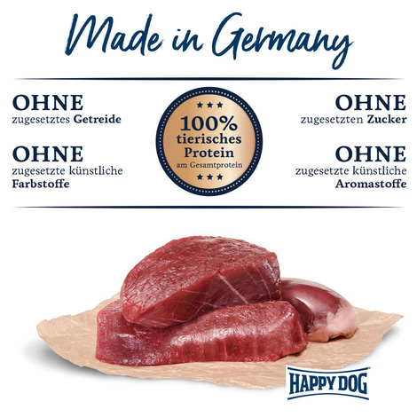Happy Dog Sensible Pure Africa (Strauß) 12x400g