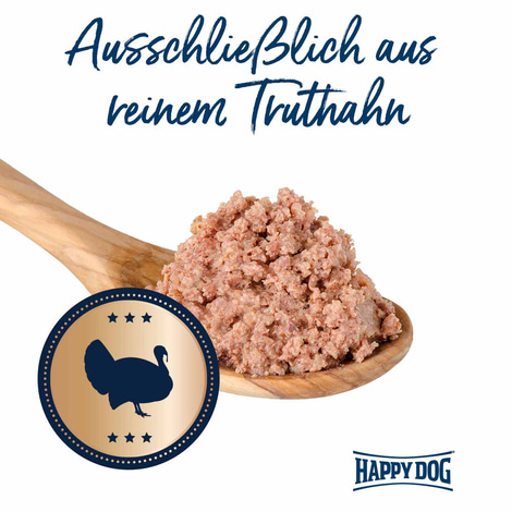 Happy Dog Sensible Pure Texas (Truthahn) 12x400g
