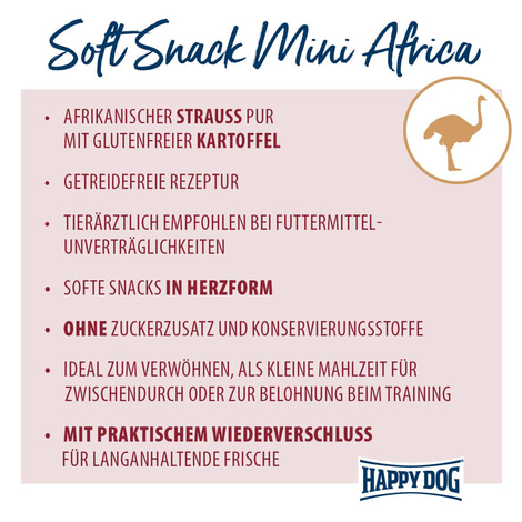 Happy Dog SoftSnack Mini Africa