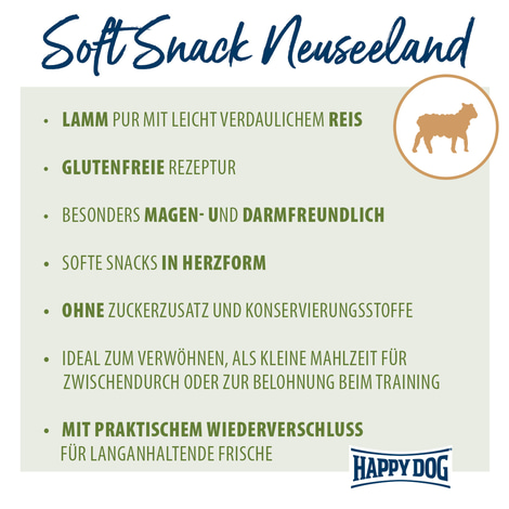 Happy Dog SoftSnack Neuseeland