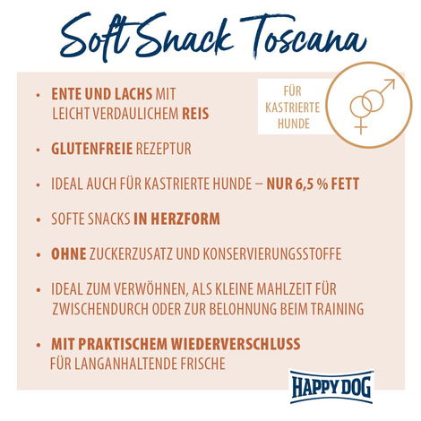Happy Dog SoftSnack Toscana