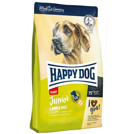 Happy Dog Supreme Junior Giant Lamb & Rice 15kg