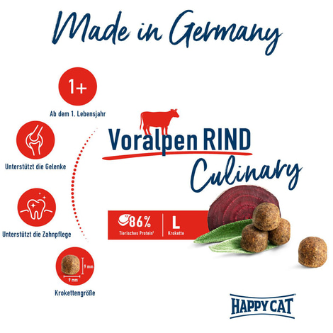 Happy Cat Culinary Adult Voralpen Rind