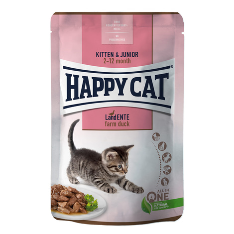 Happy Cat Kitten & Junior Land Ente Pouch