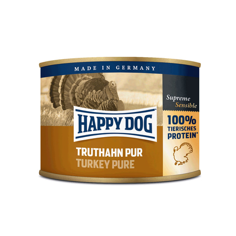 Happy Dog Truthahn Pur 12x200g