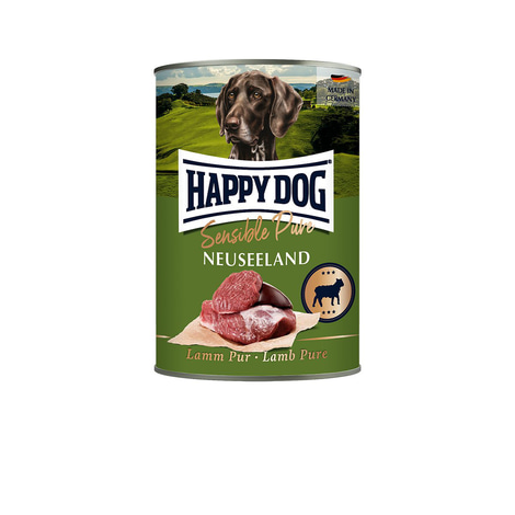 Happy Dog Happy Dog Neuseeland 12,5 kg TJURE Nassfutter 2 x 0,32 L Lamm/Pute 