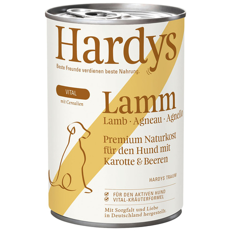 Hardys VITAL Lamm mit Karotte & Beeren