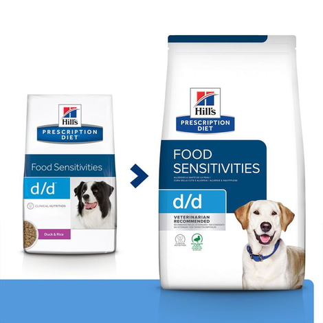 Hill's Prescription Diet d/d Ente&Reis 12kg
