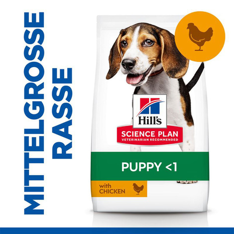 Hill's Science Plan Hund Medium Puppy Huhn 14kg