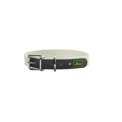 Hunter Halsband Convenience Reflect Glow weiß Sterne