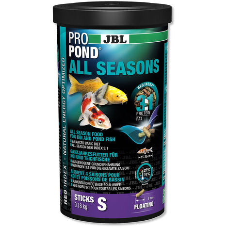 JBL ProPond Ganzjahresfutter für Koi und Teichfische