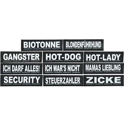 Julius-K9 Klettsticker Gr. S (11 x 3 cm)