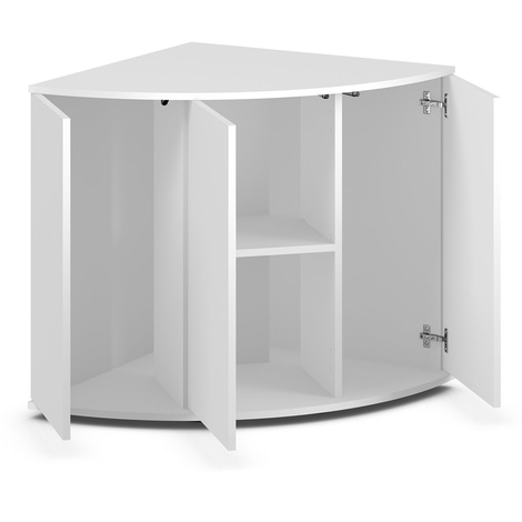 Juwel Eck-Aquarium Unterschrank SBX für Trigon 190 weiß