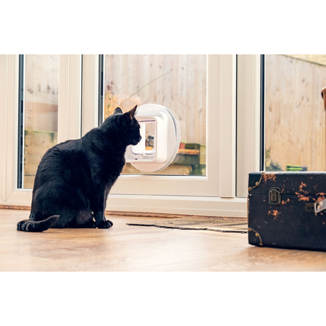 SureFlap Mikrochip Katzenklappe Connect + Hub