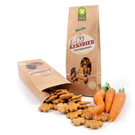 Keksdieb Hundekeks Karotten Knusperlis