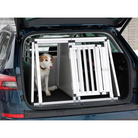 Kerbl Alu-Transportbox zweitürig 92 x 97 x 68 cm