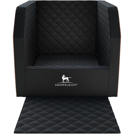Knuffelwuff Auto Hunde Sitzschutz Cargo für den Rücksitz schwarz 60 x 50 x 50 cm
