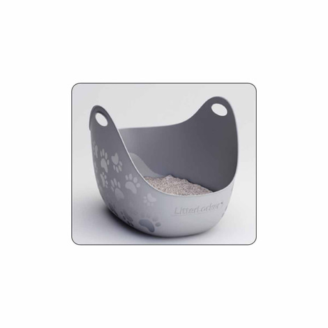 LitterLocker® Katzentoilette LitterBox weiß