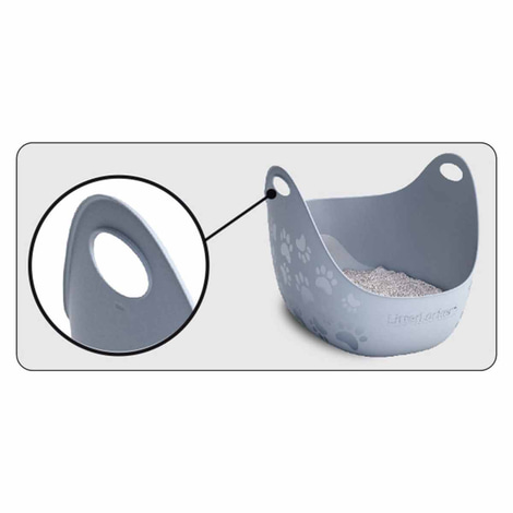 LitterLocker® Katzentoilette LitterBox weiß