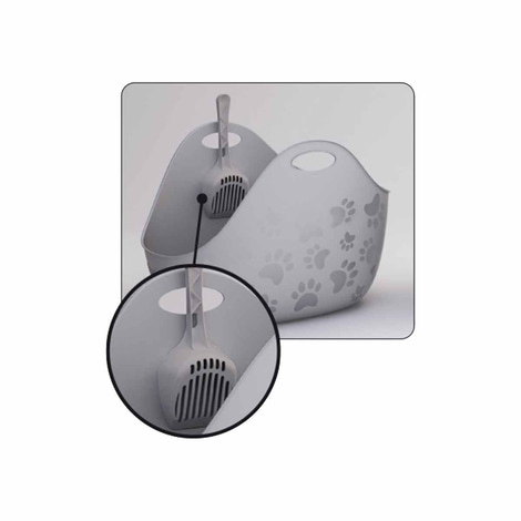 LitterLocker® Katzentoilette LitterBox weiß